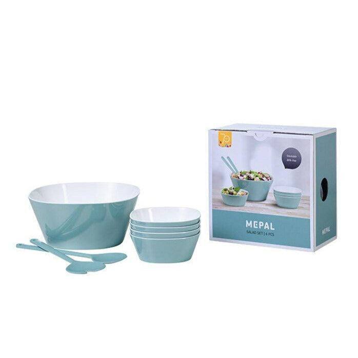 Mepal Netherlands Conix 6-piece Serving Set - Nordic Green