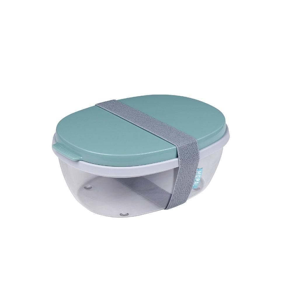 Mepal Netherlands Ellipse Salad Box - Nordic Green