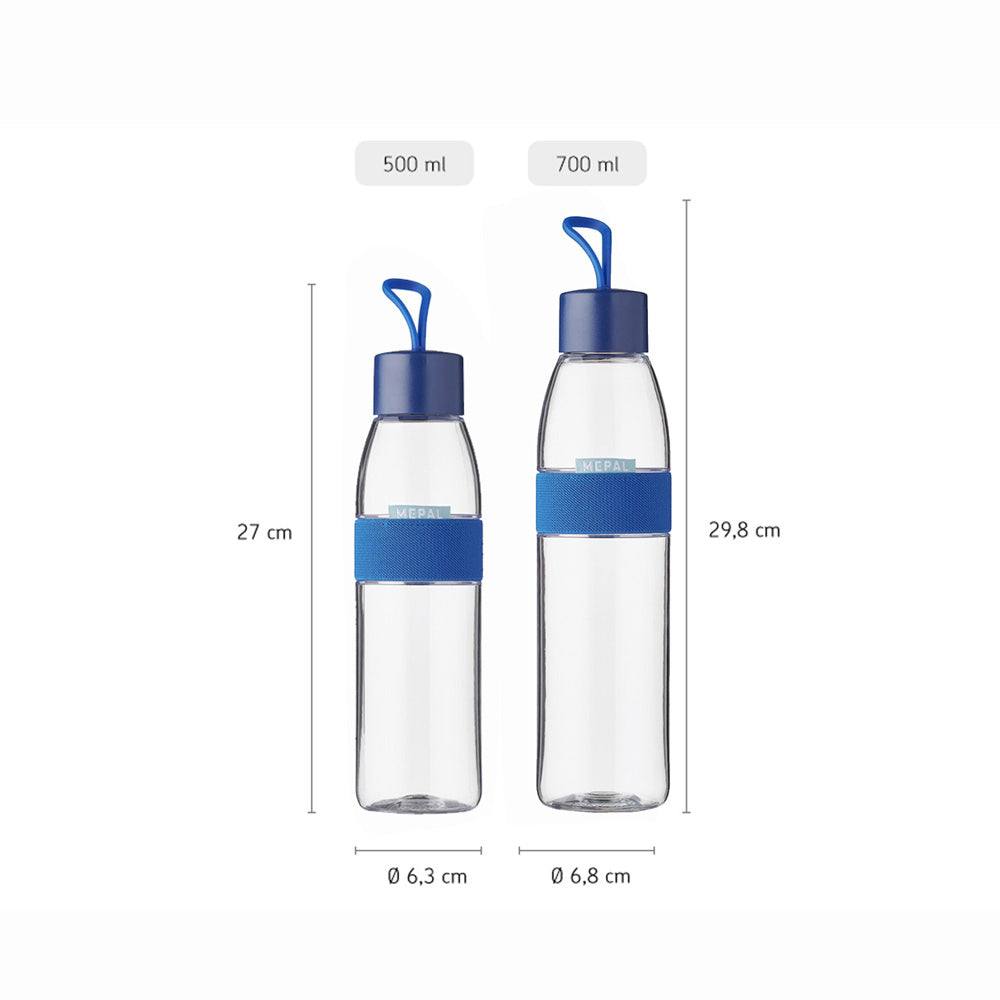 Mepal Netherlands Ellipse Water Bottle 500ml - Vivid Blue