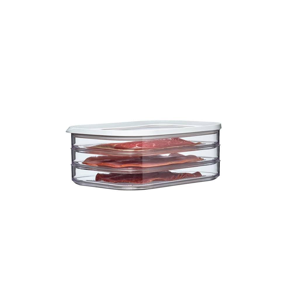 Mepal Netherlands Modula Cold Cuts Storage Boxes, Set of 3