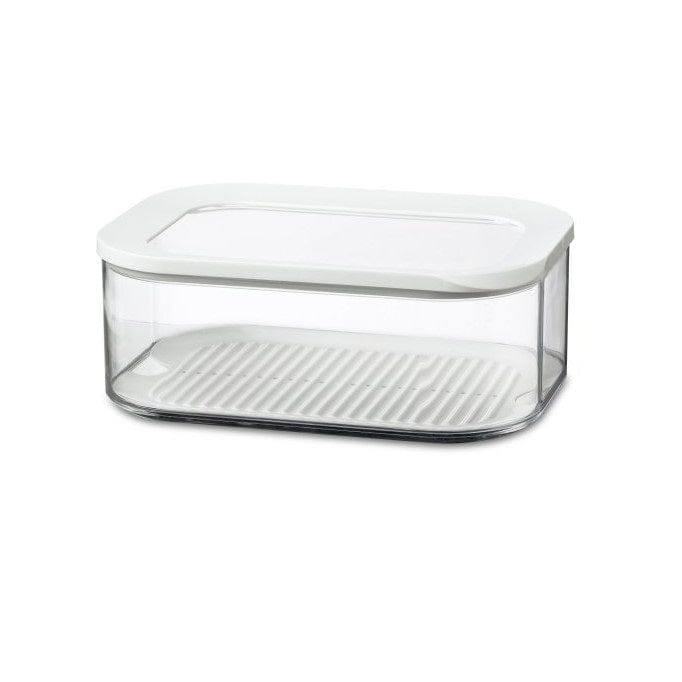 Mepal Netherlands Modula Fridge Cheese Box - White