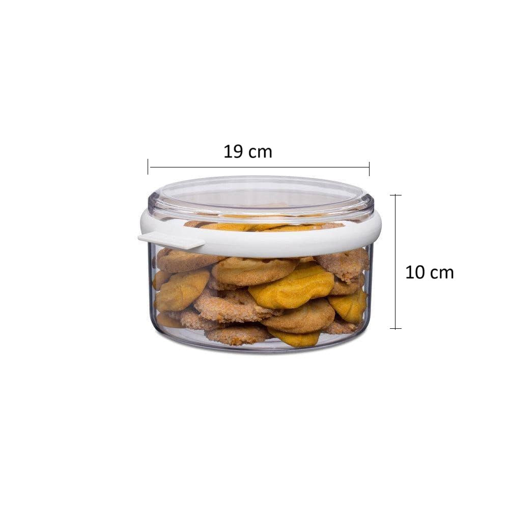 Stora Round Storage Box - White