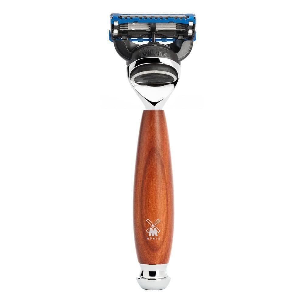 Muhle Germany Vivo Fusion Shave Set - Plum Wood