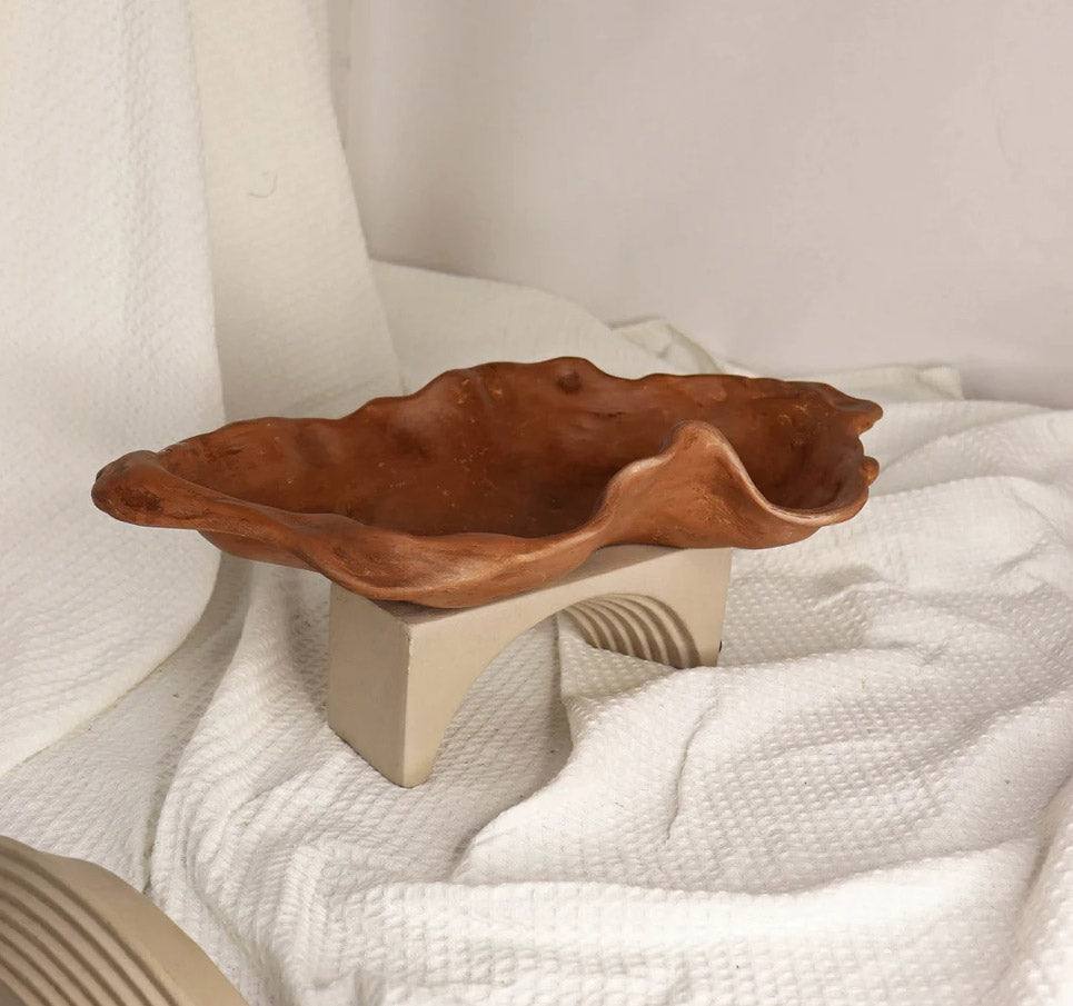 Muun Home Kai Organic Bowl Large - terracotta