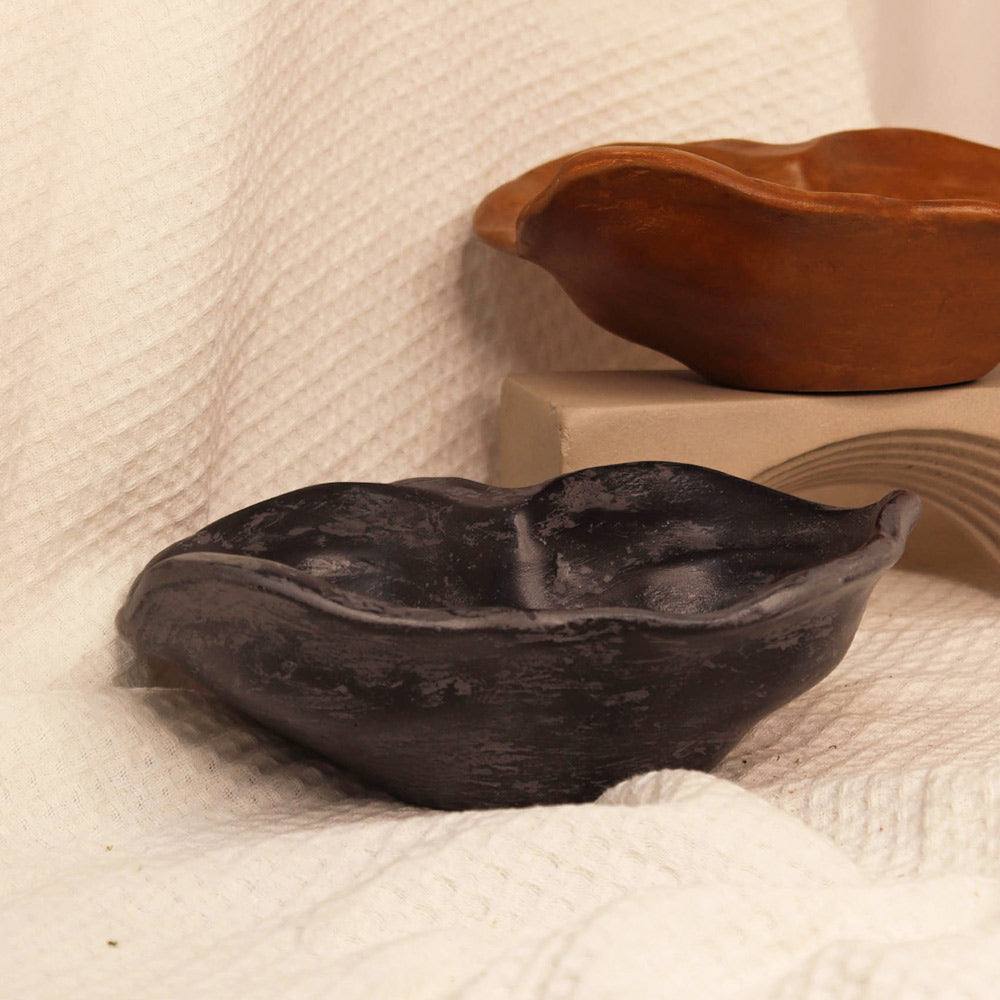 Muun Home Kai Organic Bowl Small - Charcoal