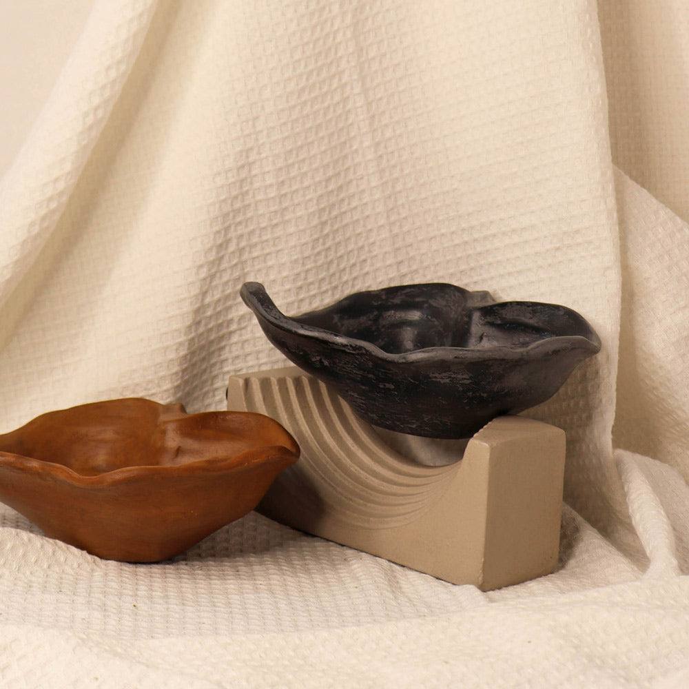 Muun Home Kai Organic Bowl Small - Charcoal