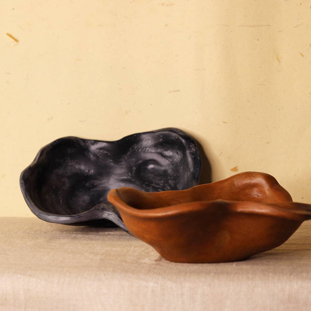 Muun Home Kai Organic Bowl Small - Charcoal