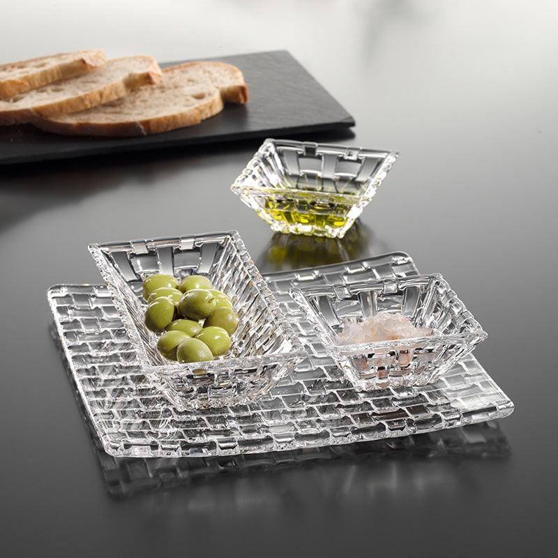 Nachtmann BOSSA NOVA プレート 4枚セット Nachtmann Bossa Nova 4-pc Serving Set