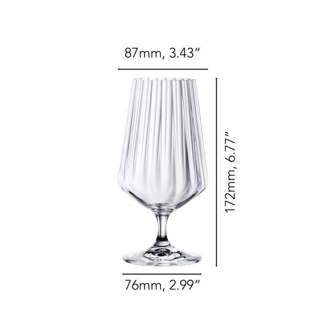 Nachtmann Celebration Beer Glasses 380ml, Set of 4