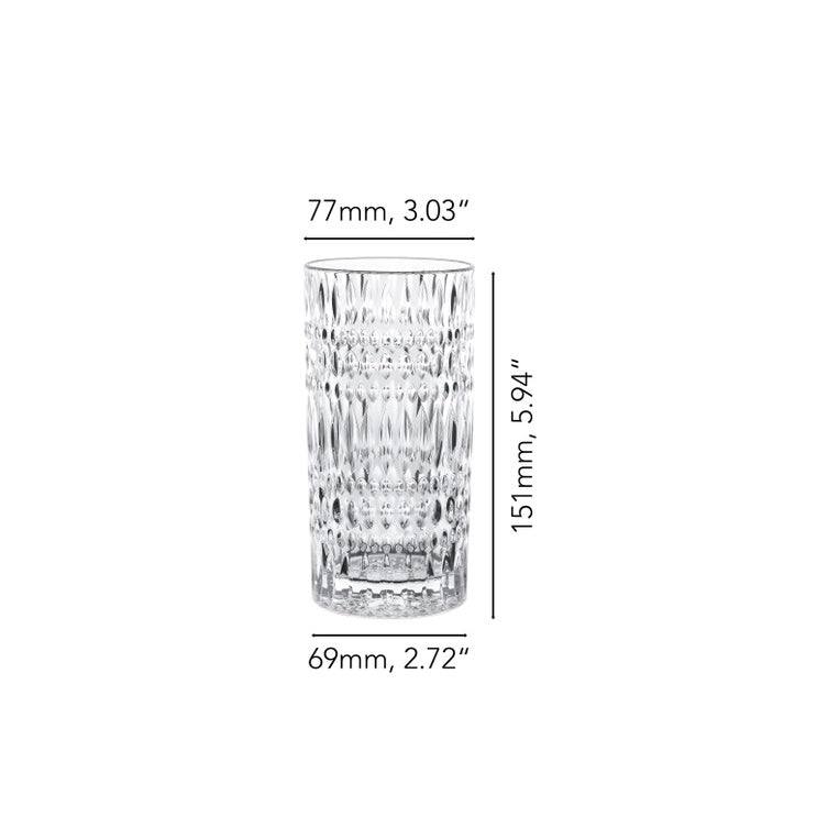 Nachtmann Ethno Long Drink Tumblers 435ml, Set of 4