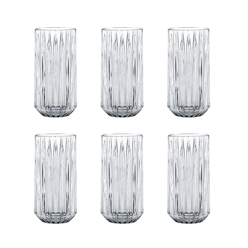 Nachtmann Jules Long Drink Glasses 375ml, Set of 6