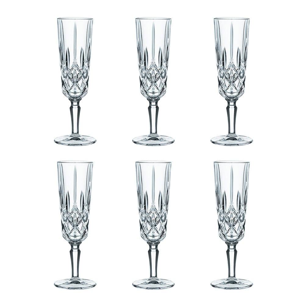 Nachtmann Noblesse Champagne Glasses 410ml, Set of 6