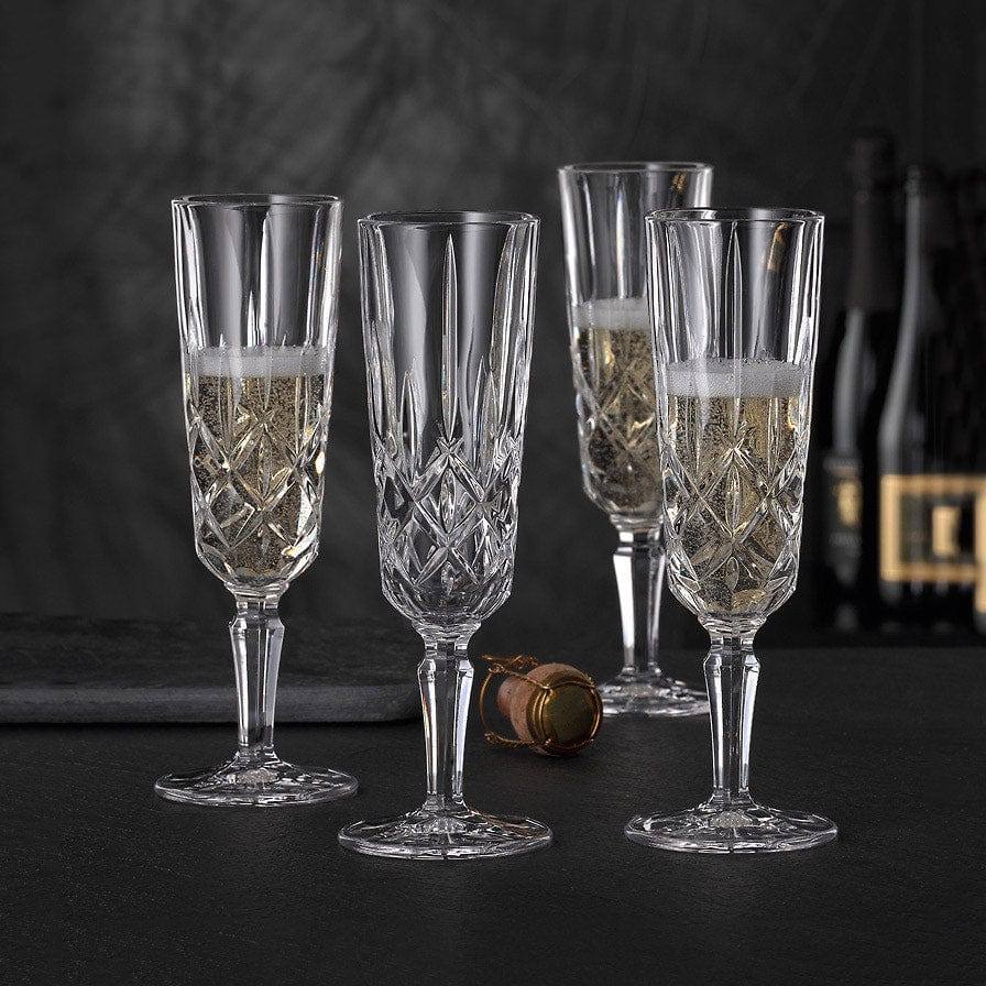 Nachtmann Noblesse Champagne Glasses 410ml, Set of 6