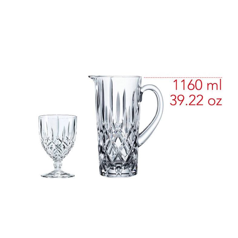 Nachtmann Noblesse Pitcher and Glass Set