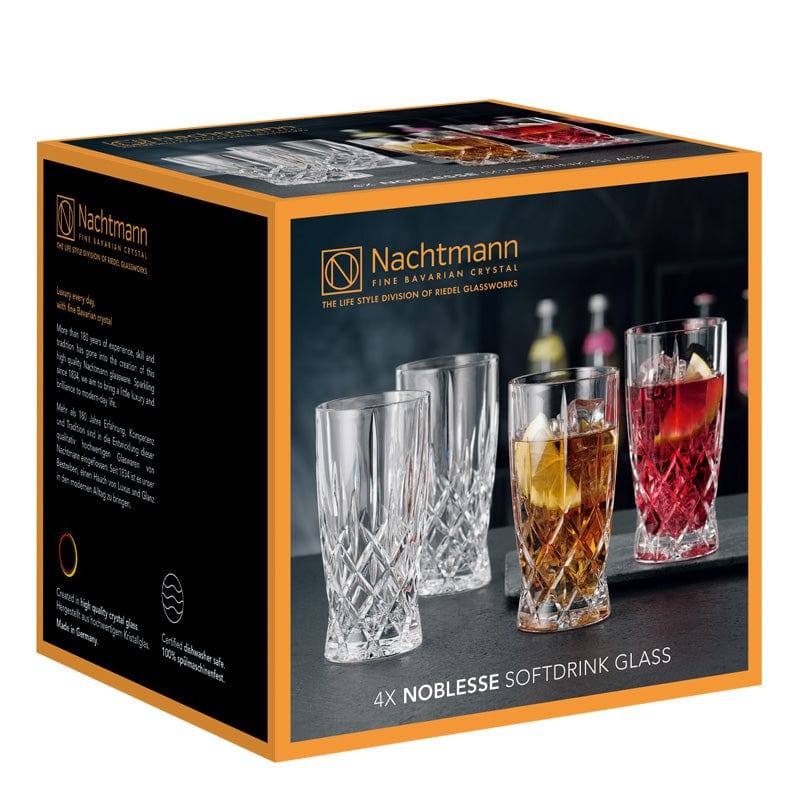 Nachtmann Noblesse Soft Drink Glasses 350ml, Set of 4