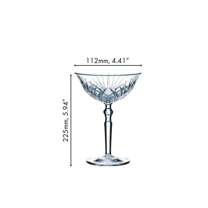 Nachtmann Palais Cocktail Glasses 200ml, Set of 4