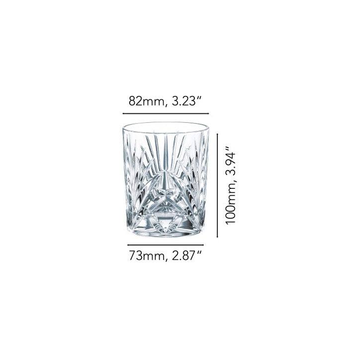 Nachtmann Palais Whiskey Tumblers 288ml, Set of 6