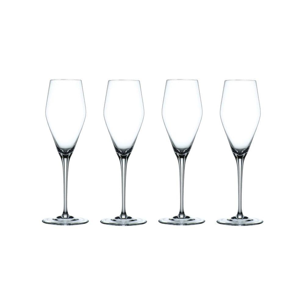 Nachtmann Vinova Champagne Glasses 280ml, Set of 4