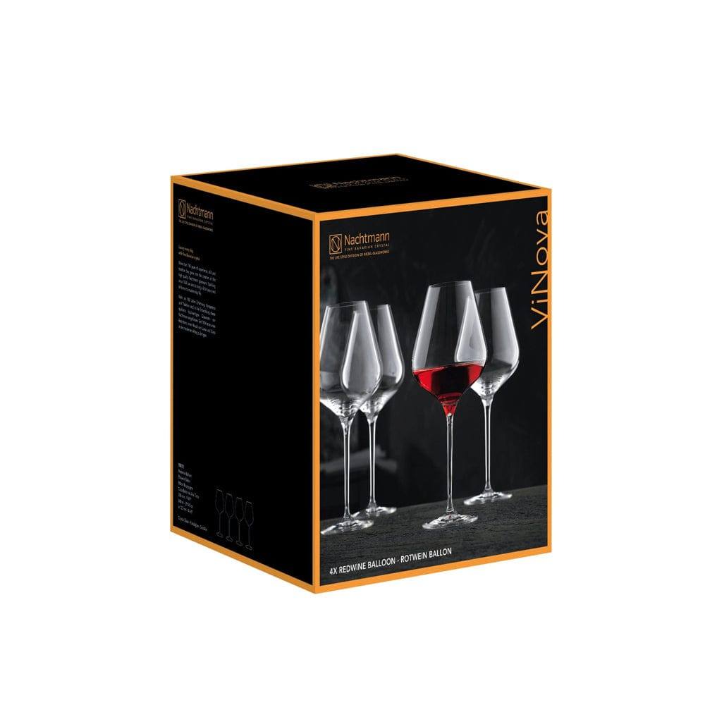 Nachtmann Vinova Red Wine Balloon Glasses 840ml, Set of 4