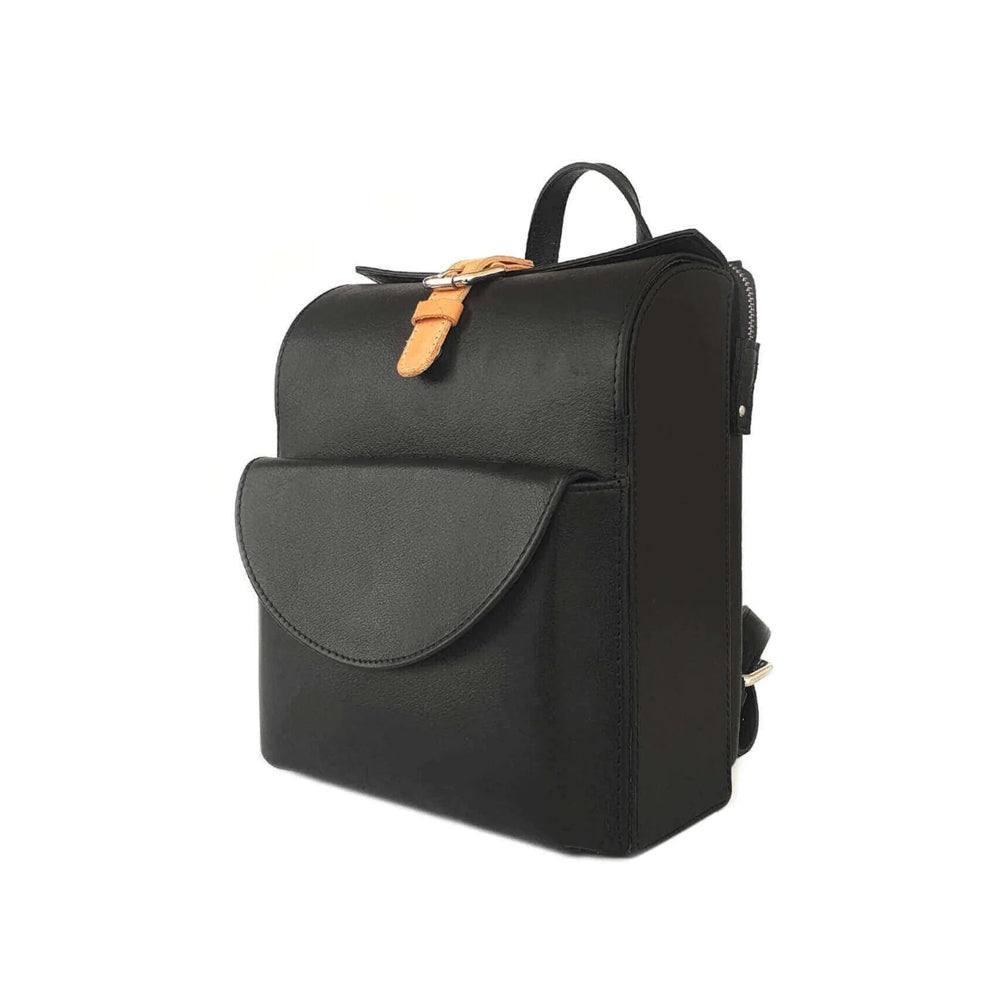 Nappa Dori Capsule Backpack - Black