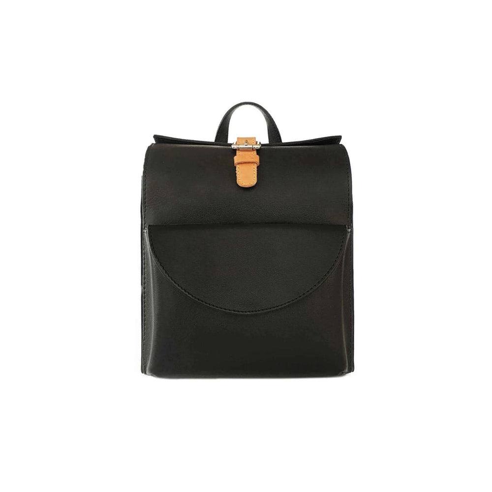 Nappa Dori Capsule Backpack - Black