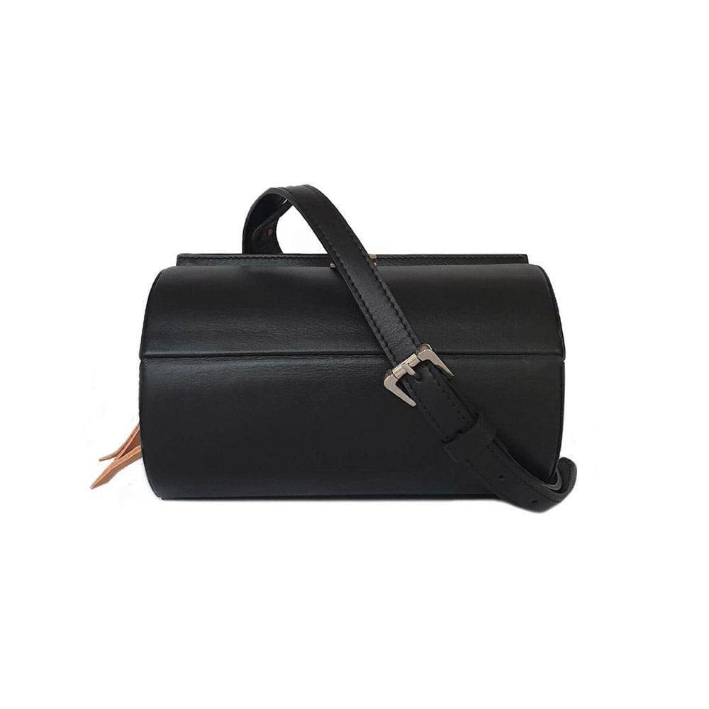 Nappa Dori Capsule Belt Bag - Black