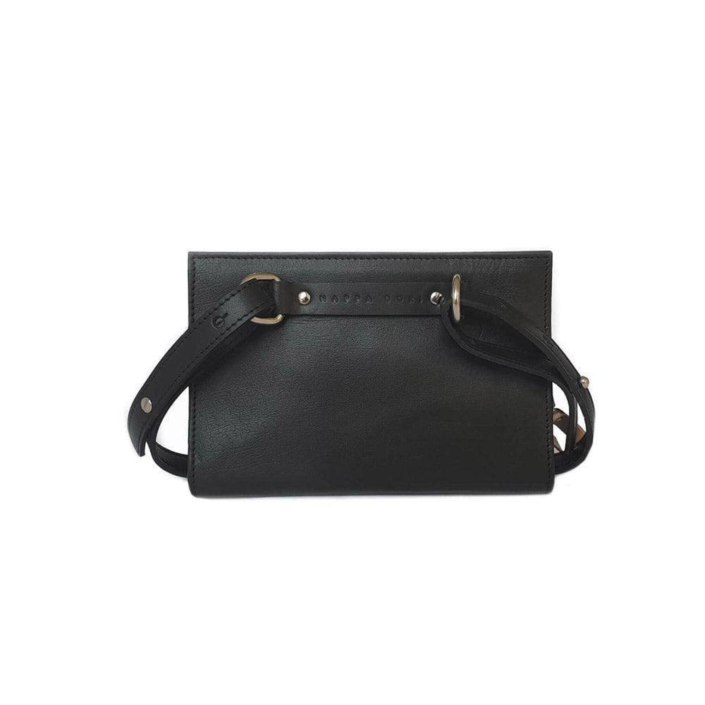 Nappa Dori Capsule Belt Bag - Black