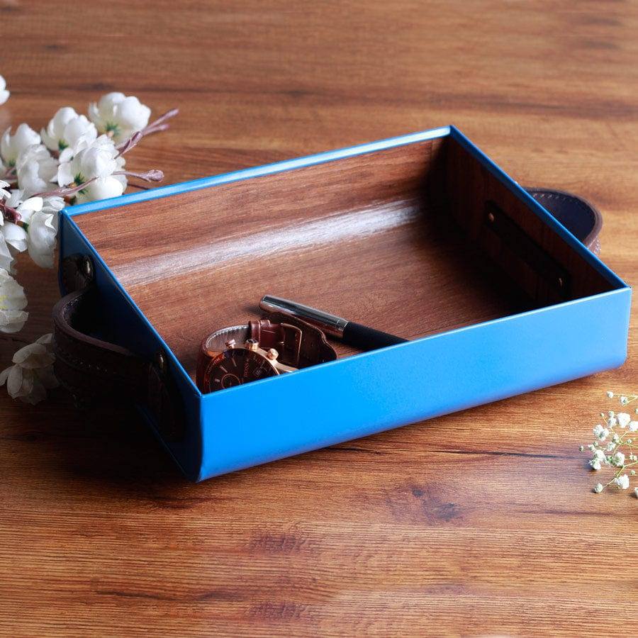 Nappa Dori Mini F Tray - Steel Blue