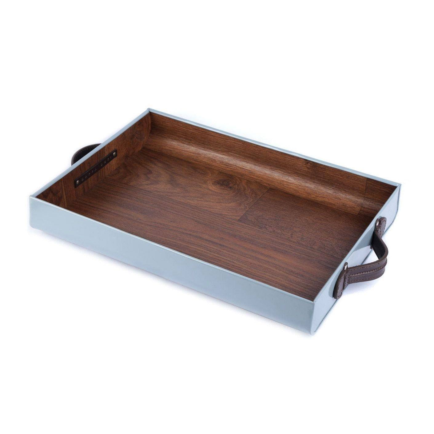 Nappa Dori Small F Tray - Smoke Grey