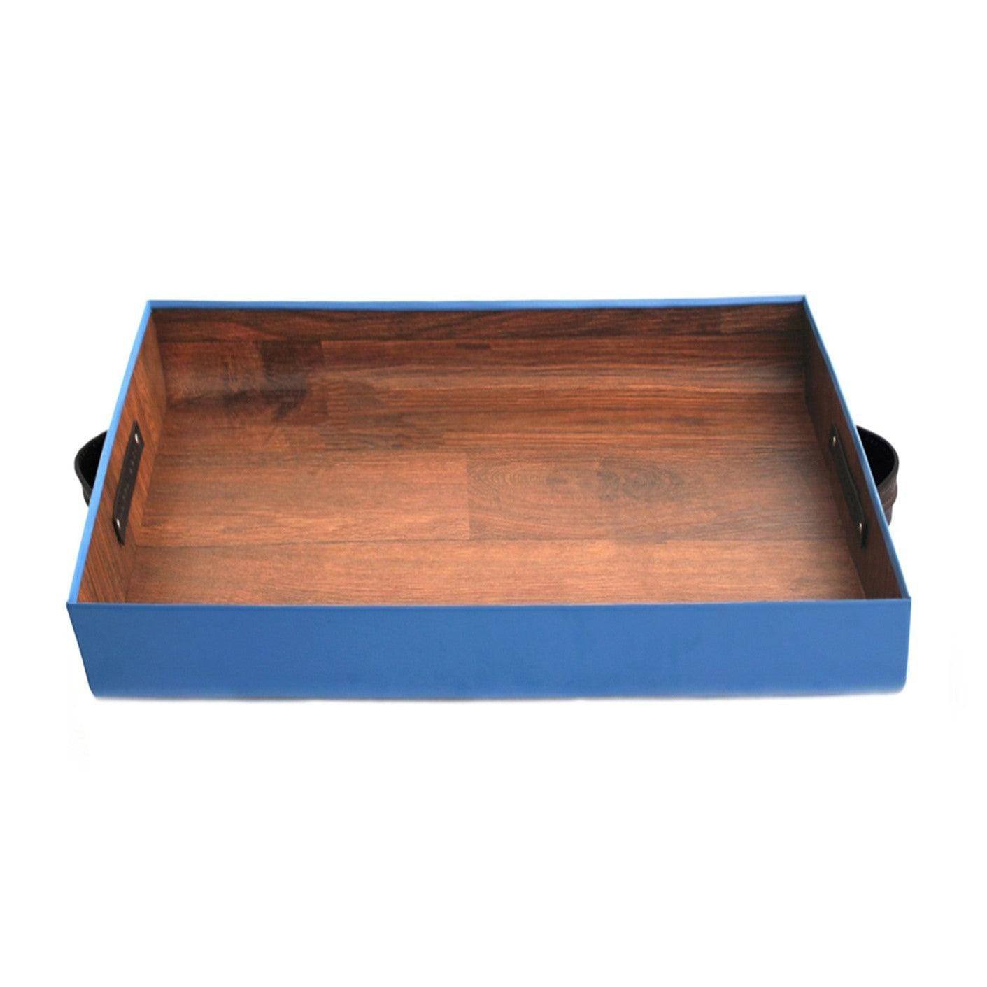 Nappa Dori Small F Tray - Steel Blue