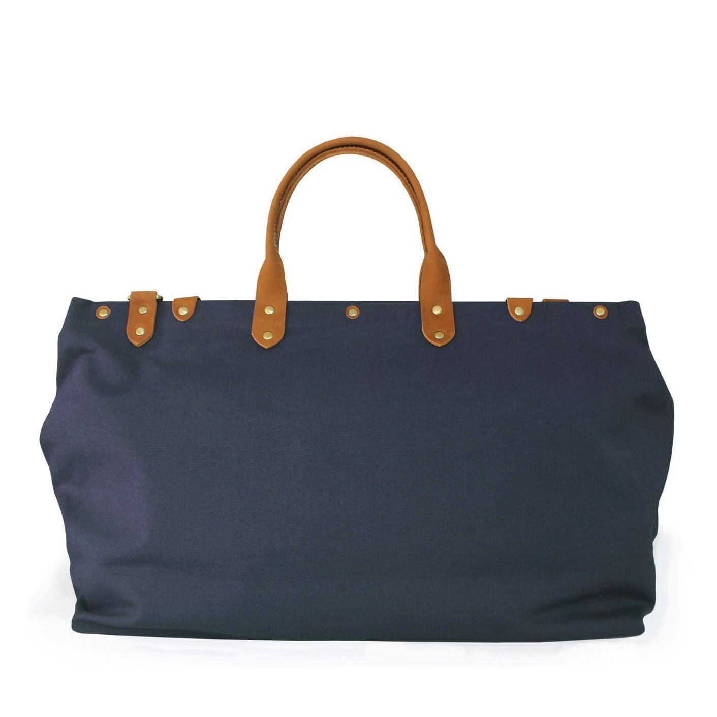 Nappa Dori The Daily Duffel - Navy Blue Canvas