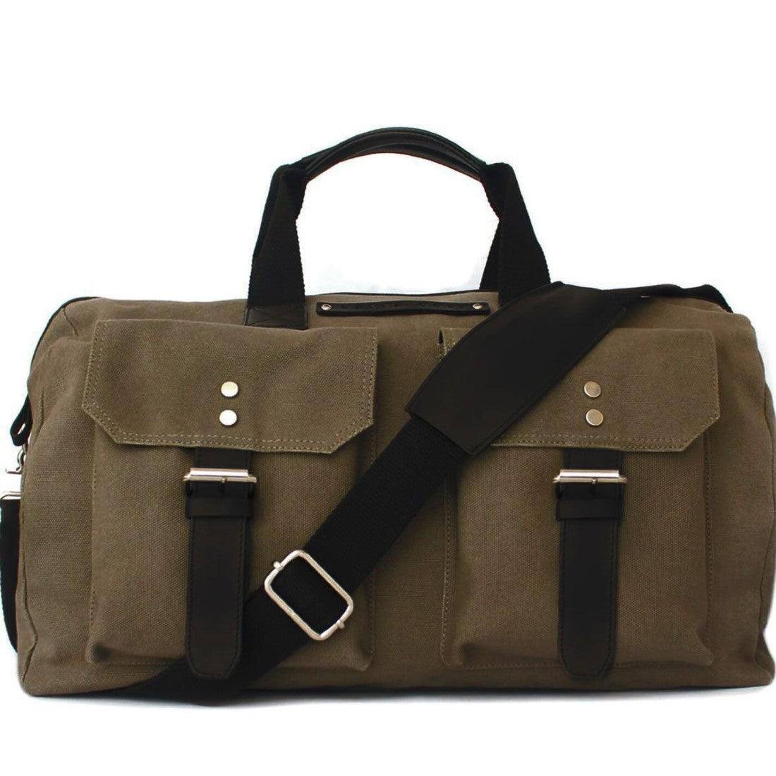 Nappa Dori The Hitchhiker Duffel Bag - Khaki