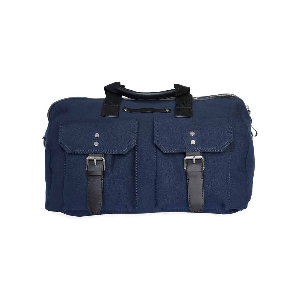 Nappa Dori The Hitchhiker Duffel Bag - Navy Blue