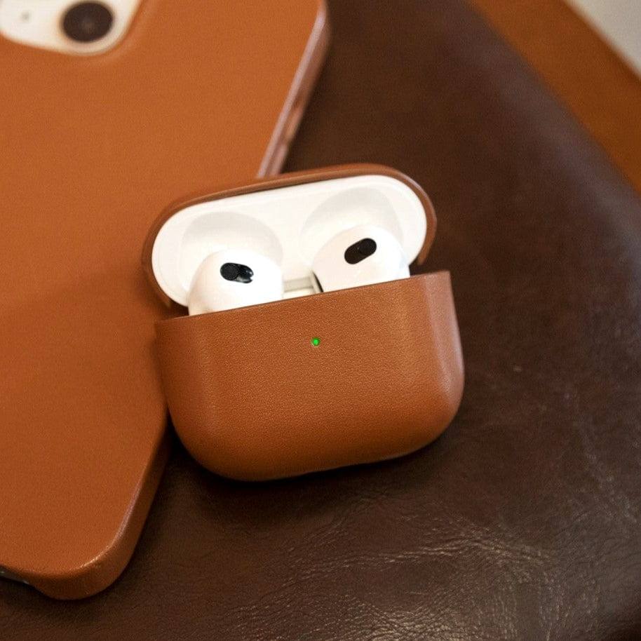 AirPods (3rd Generation) Leather Case - Journey Tan