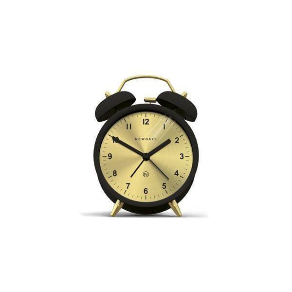 Newgate Clocks Charlie Bell Alarm Clock - Gravity Grey