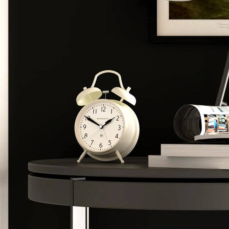 Newgate Clocks Covent Garden Alarm Clock - Cream