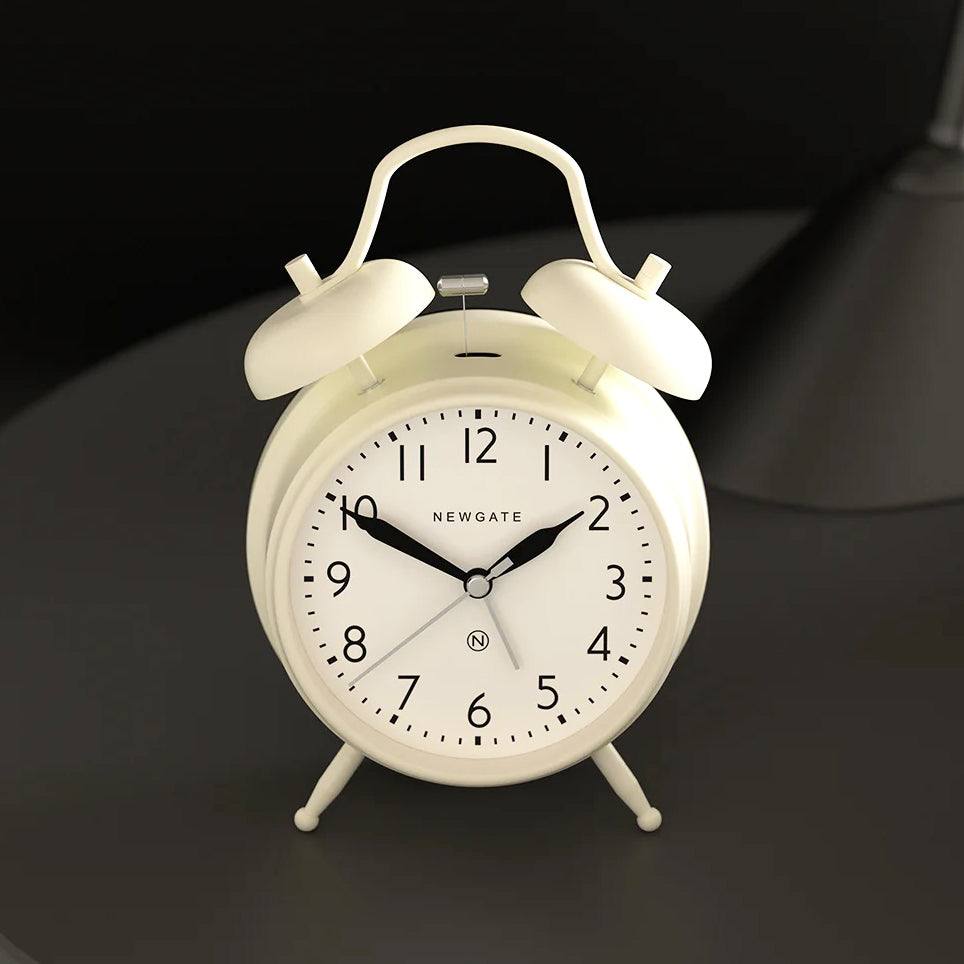 Newgate Clocks Covent Garden Alarm Clock - Cream