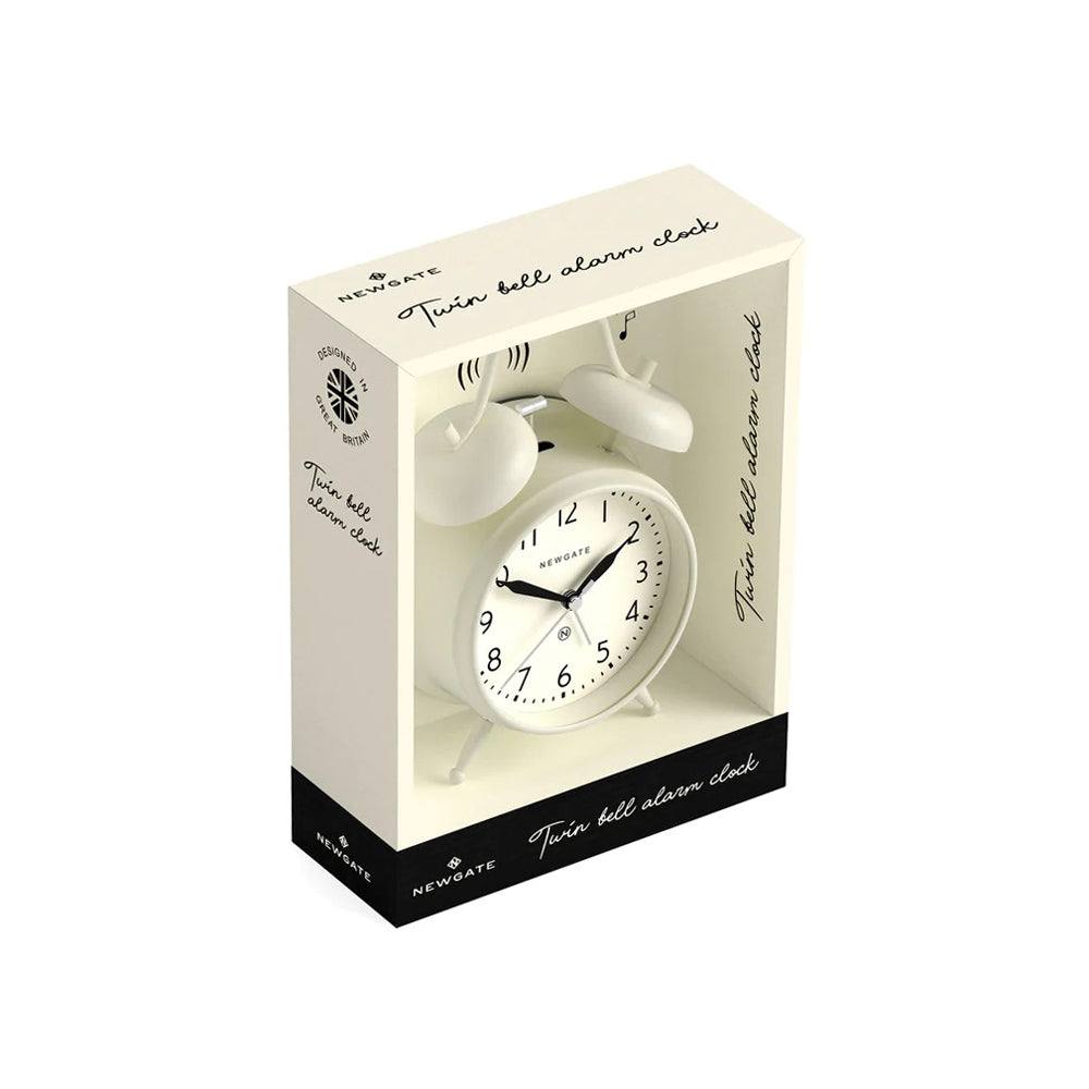 Newgate Clocks Covent Garden Alarm Clock - Cream