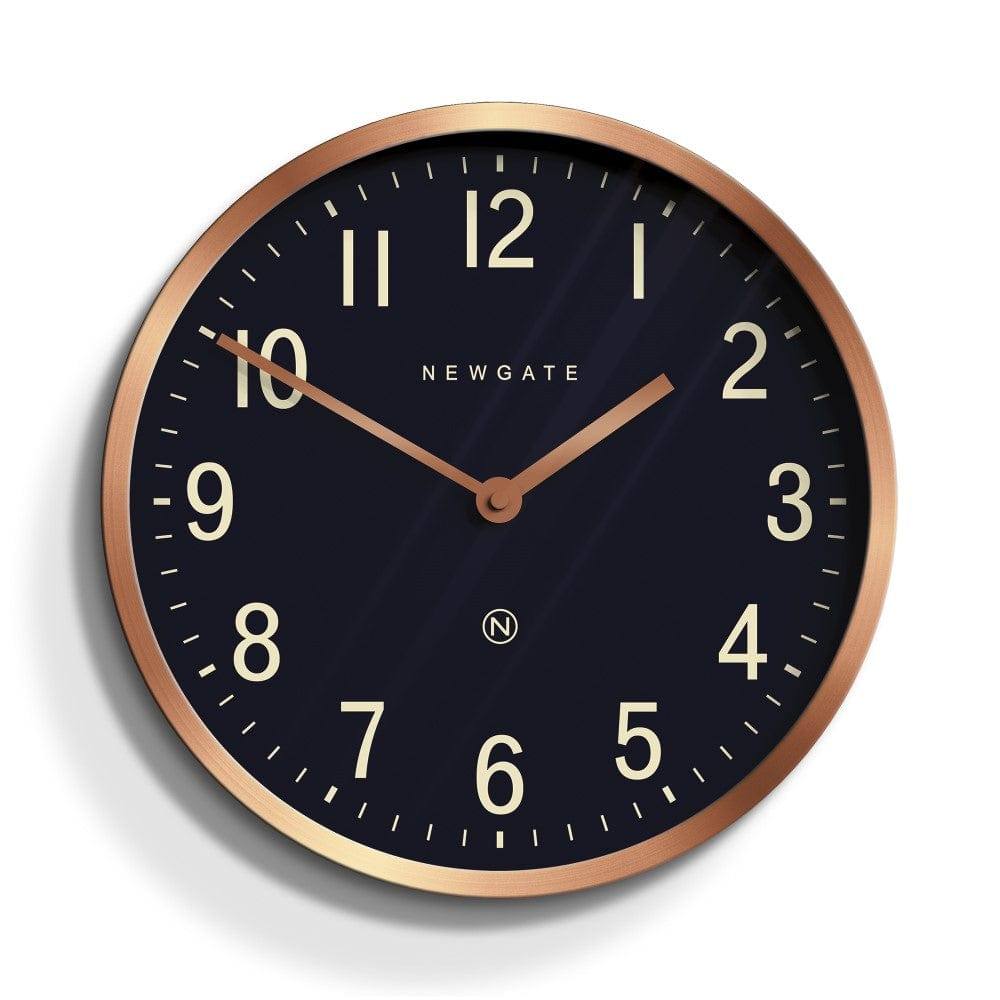 Newgate Clocks Master Edwards Wall Clock 30cm - Radial Copper