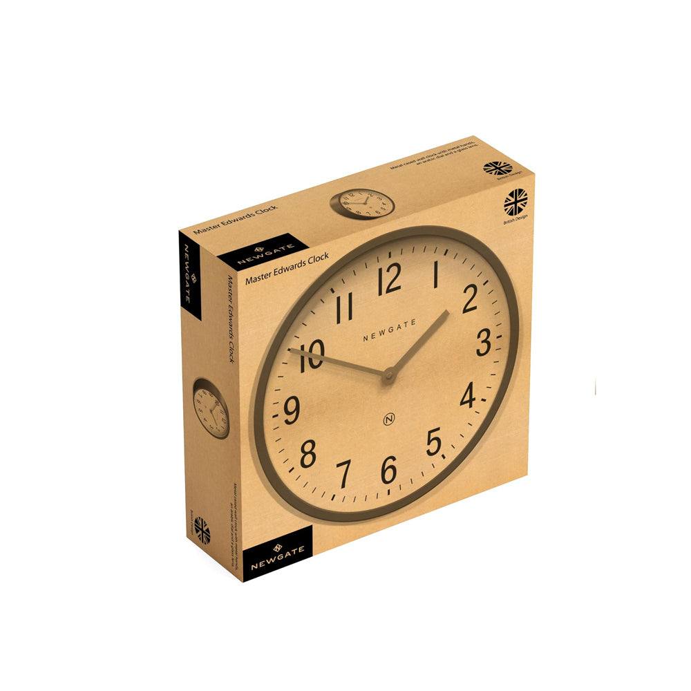 Newgate Clocks Master Edwards Wall Clock 30cm - Radial Copper