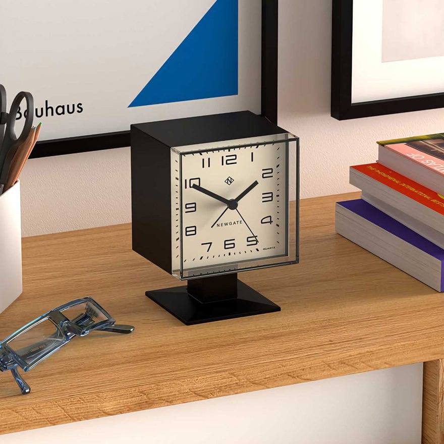Newgate Clocks Victor Alarm Clock - Black