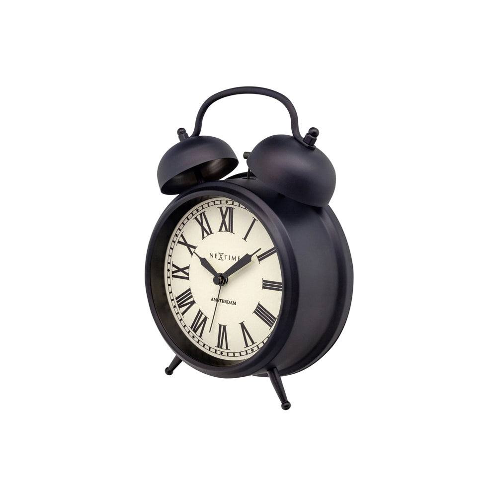 Nextime Amsterdam Alarm Clock Medium - Black