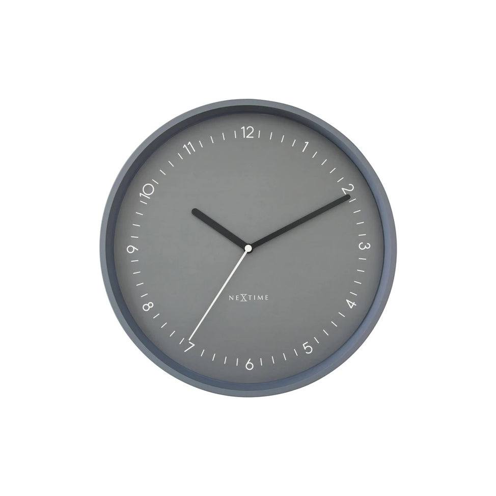 Nextime Berlin Wall Clock 30cm - Grey