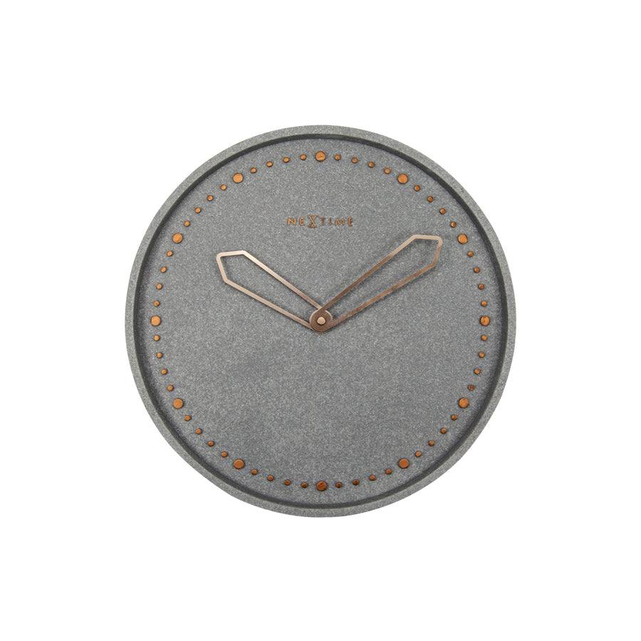 Nextime Cross Wall Clock 35cm - Grey