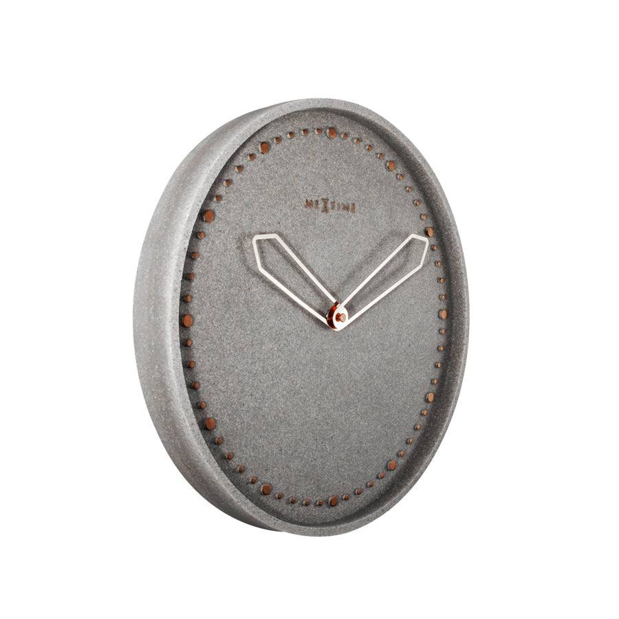 Nextime Cross Wall Clock 35cm - Grey