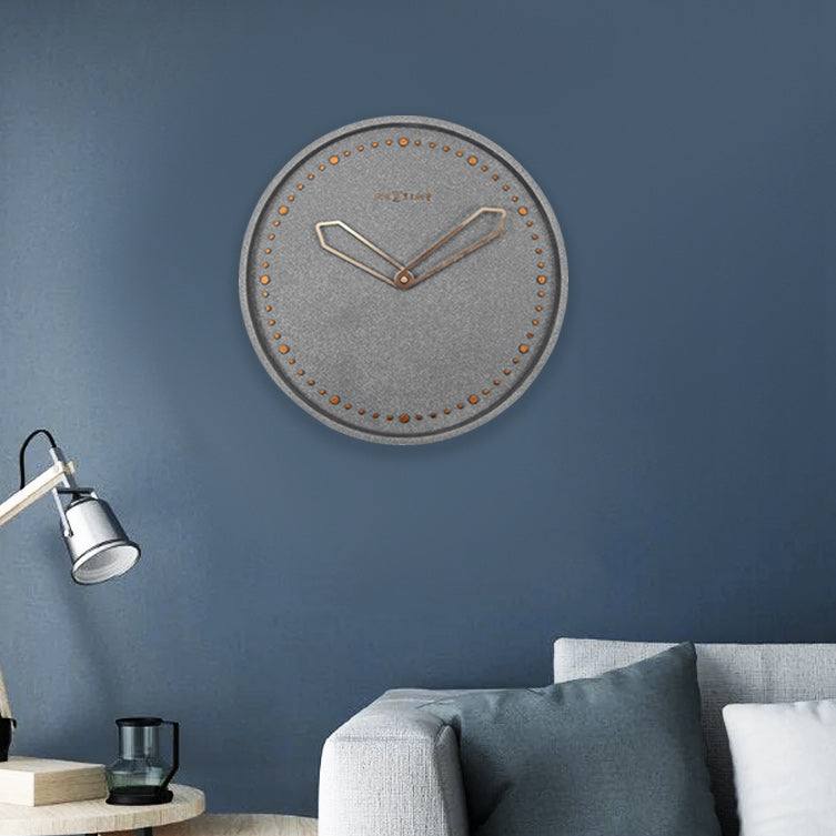 Nextime Cross Wall Clock 35cm - Grey