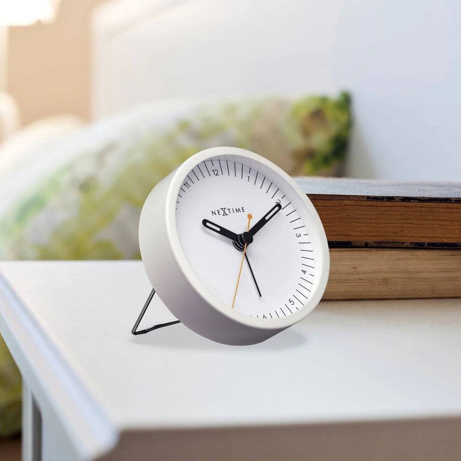 Nextime Desk Alarm Clock - White