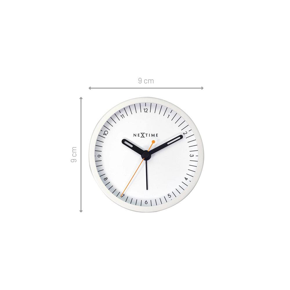 Nextime Desk Alarm Clock - White