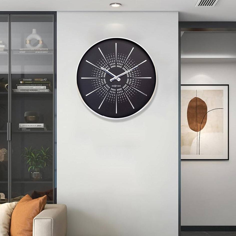 Nextime Excentric Wall Clock 40cm - Black