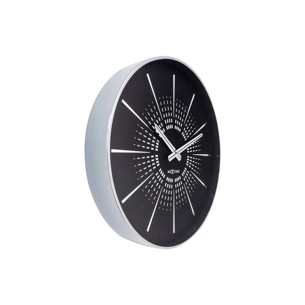 Nextime Excentric Wall Clock 40cm - Black